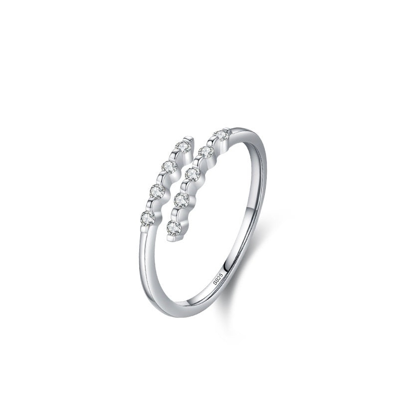 Bague Géométrique – Argent Sterling S925