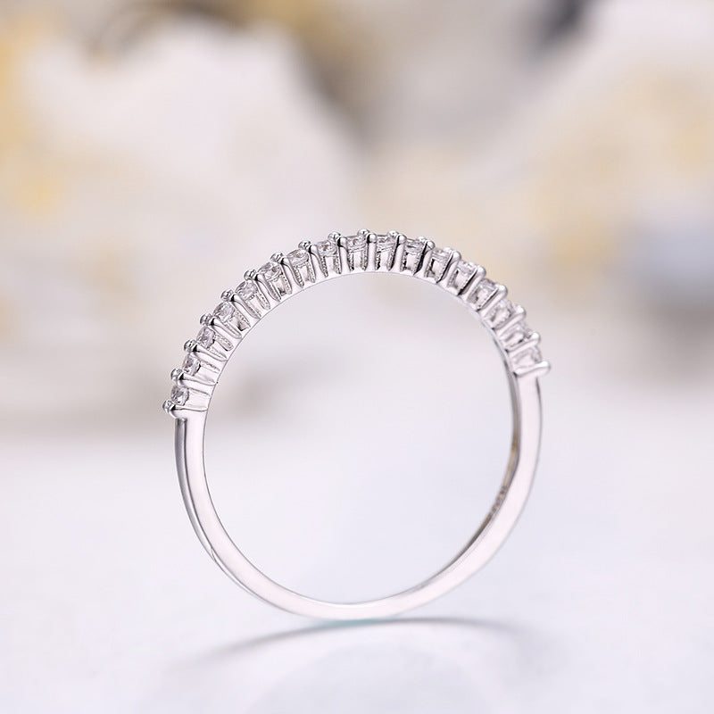 Bague Ligne Zircon — Argent S925