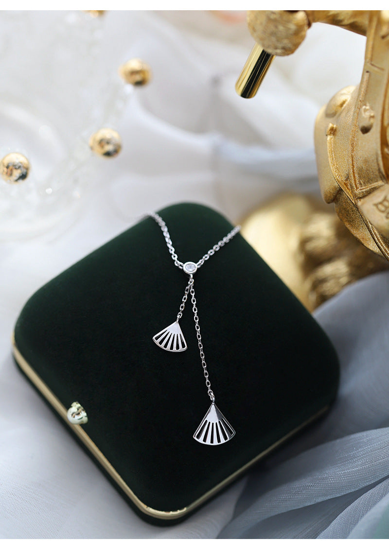 Collier Ginkgo — Argent Sterling S925