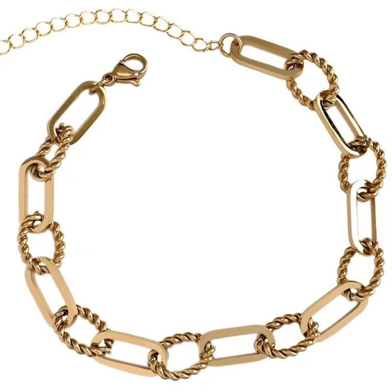 Bracelet Jonc Minimal — Plaqué Or 18K