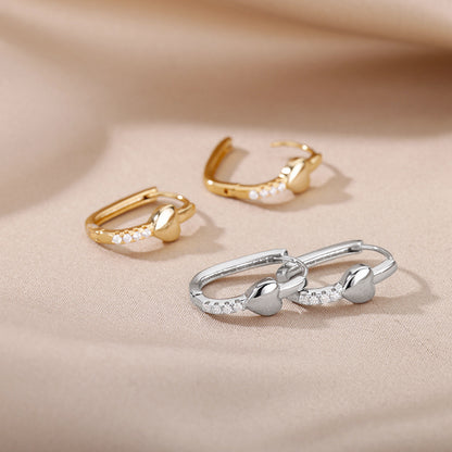 Créoles Géométriques — Plaqué Or 18K