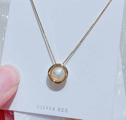 Collier Perles d’Eau Douce — Argent Sterling S925