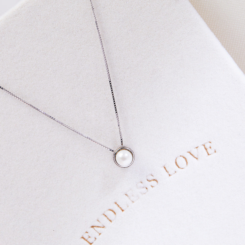 Collier Perles d’Eau Douce — Argent Sterling S925