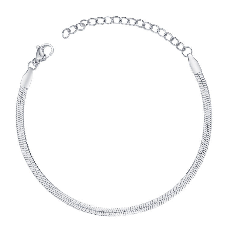 Bracelet Ligne Minimaliste — Plaqué Or 18K