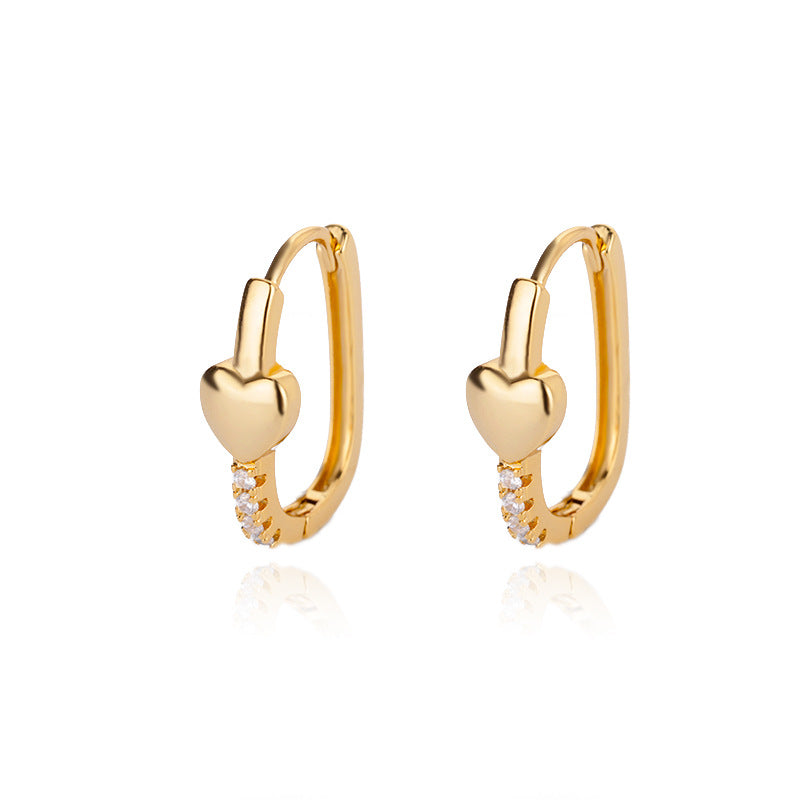 Créoles Géométriques — Plaqué Or 18K