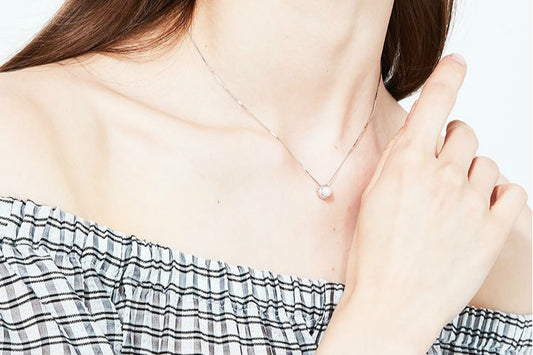 Collier Perles d’Eau Douce — Argent Sterling S925