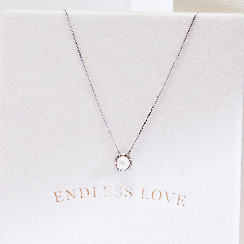 Collier Perles d’Eau Douce — Argent Sterling S925