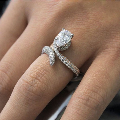 Bague Goutte de Lumière — Plaqué Or 18K