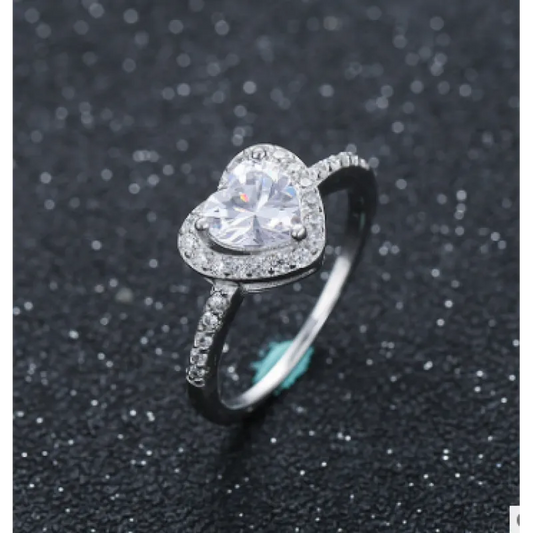 Bague Cœur Intime — Argent S925