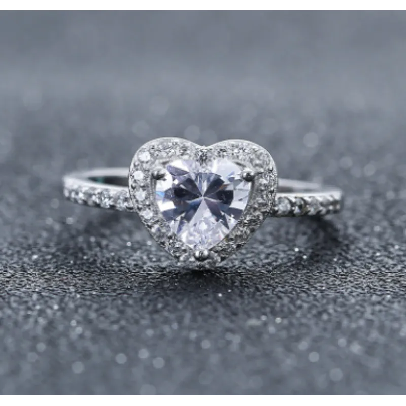 Bague Cœur Intime — Argent S925