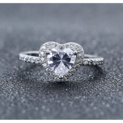 Bague Cœur Intime — Argent S925