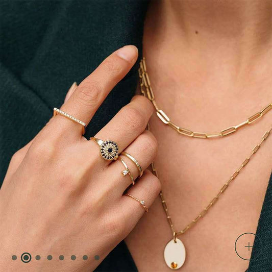 Collier Torsade — Plaqué Or 18K