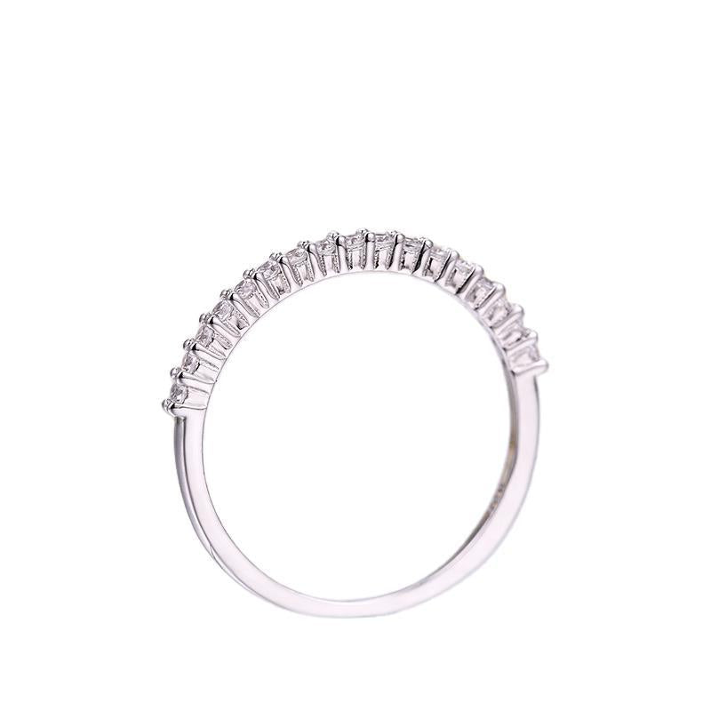 Bague Ligne Zircon — Argent S925