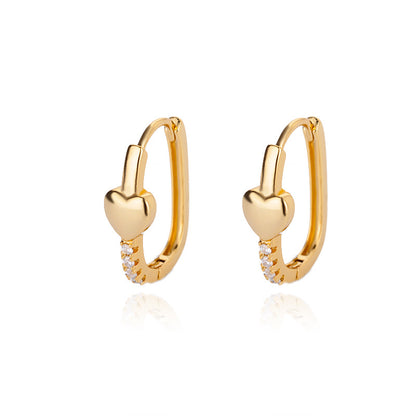 Créoles Géométriques — Plaqué Or 18K