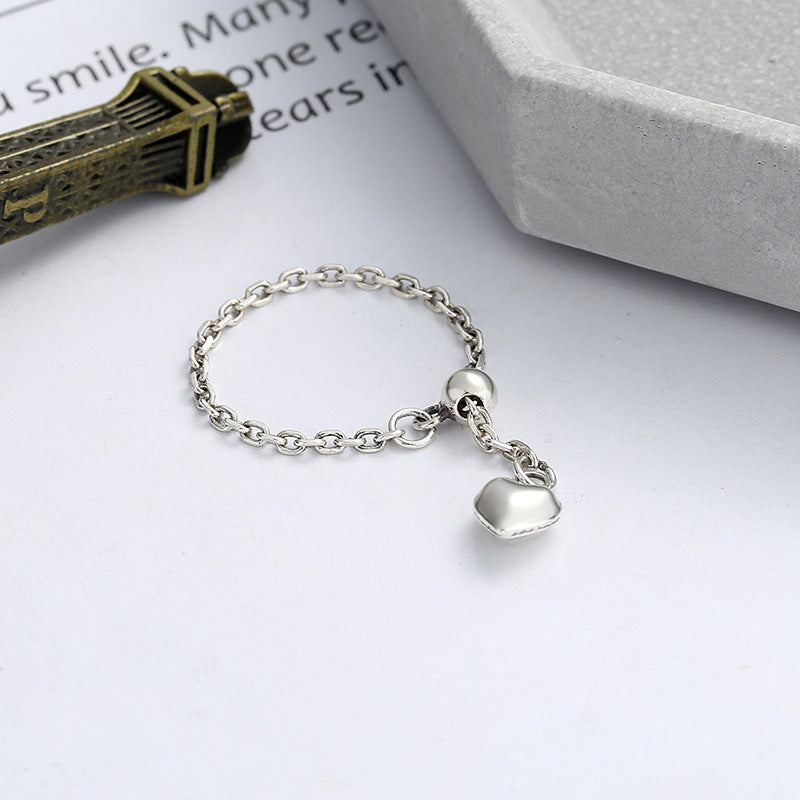 Bracelet Cœur — Argent Sterling S925