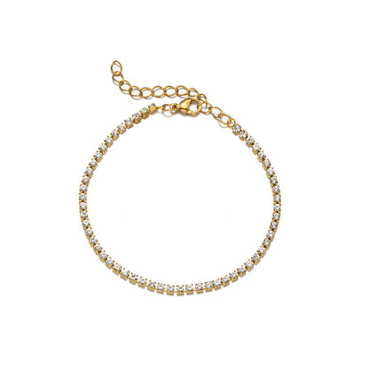 Bracelet Chaîne Essentielle — Plaqué Or 18K