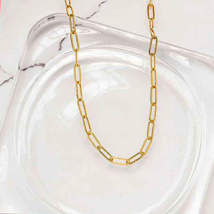 Collier Torsade — Plaqué Or 18K