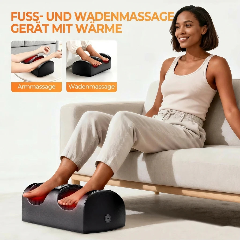 Tapis de massage chauffant pour tout le corps avec télécommande
