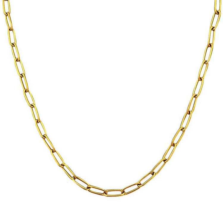 Collier Torsade — Plaqué Or 18K