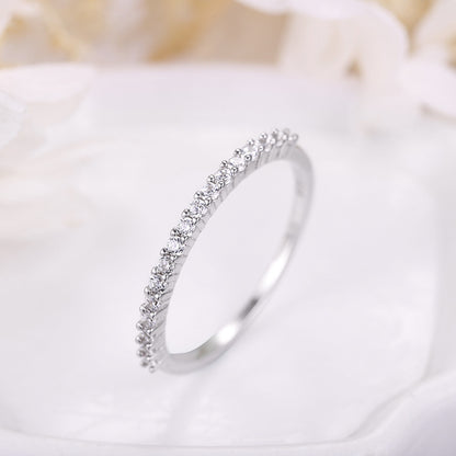 Bague Ligne Zircon — Argent S925