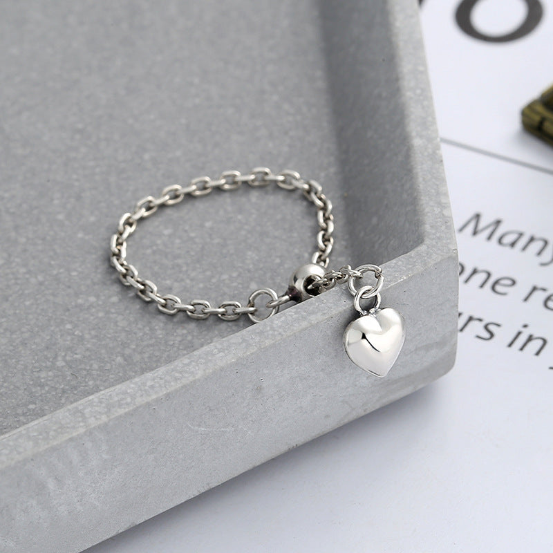 Bracelet Cœur — Argent Sterling S925