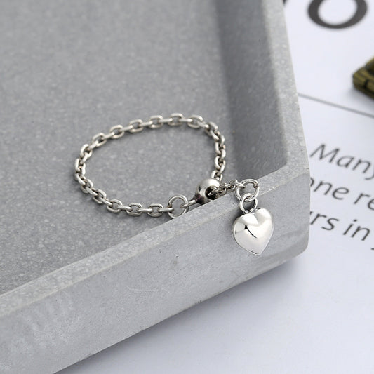 Bracelet Cœur — Argent Sterling S925