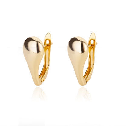 Créoles Géométriques — Plaqué Or 18K