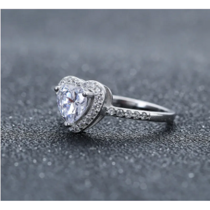 Bague Cœur Intime — Argent S925