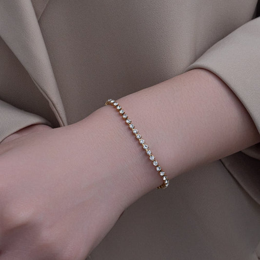 Bracelet Chaîne Essentielle — Plaqué Or 18K