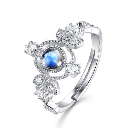 Bague Pierre de Lune — Argent S925